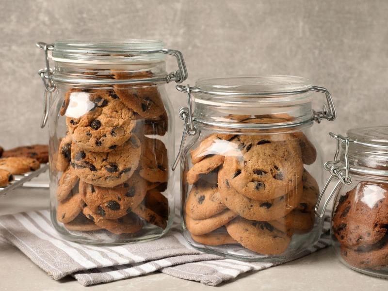 Storing Cookies in an Airtight Container