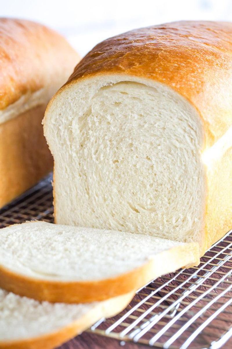 Sliced Amish White Bread Loaf