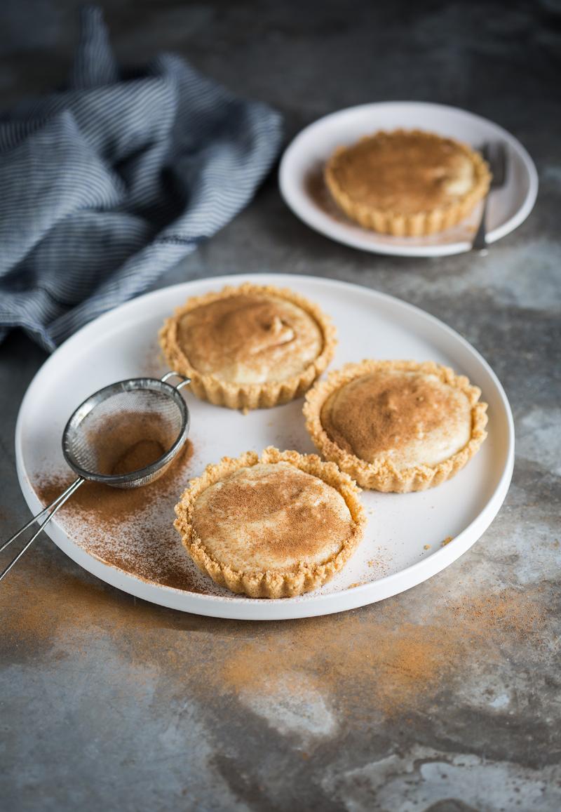 Assortment of Mini Tarts with Various Fillings