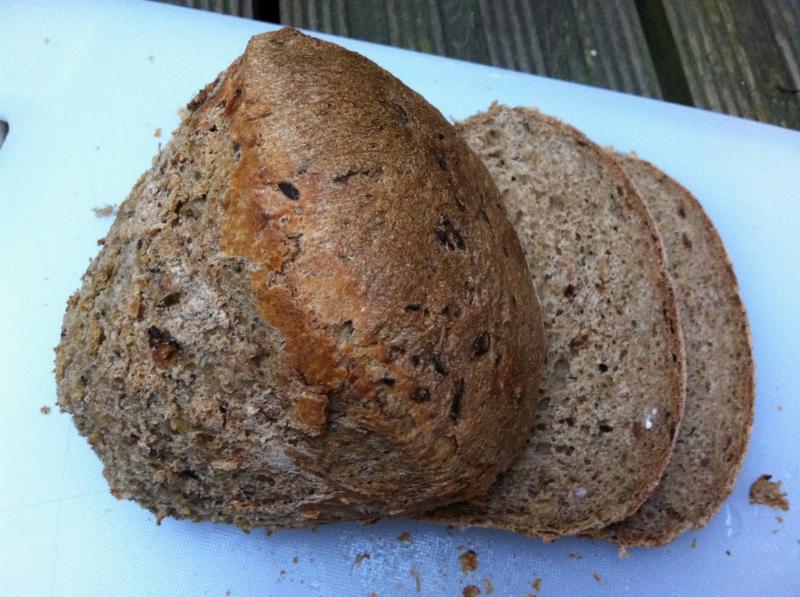 Freshly Baked Chocolate Bread