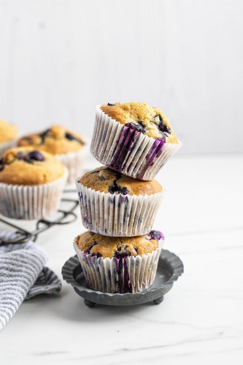 Baked High-Fiber Cookies on a Cooling Rack