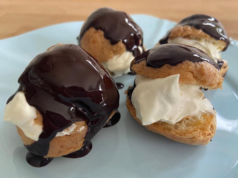 Baked Keto Choux Puffs