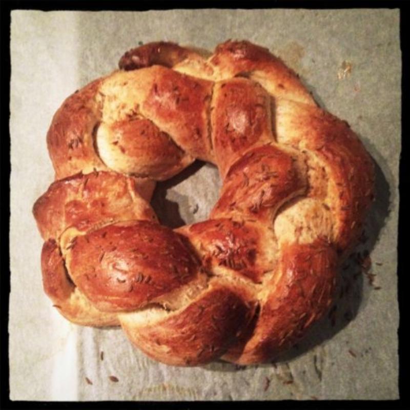 Baked Vegan Bread Loaf