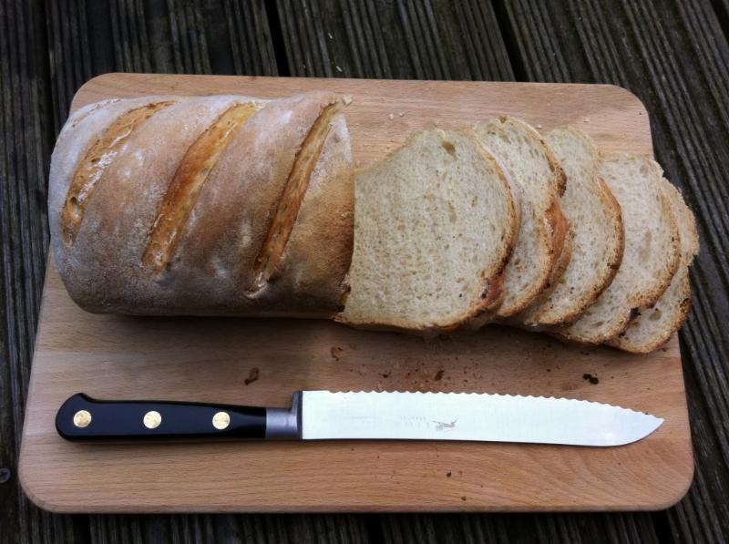 Freshly Baked Wheat Flour Bread Loaf