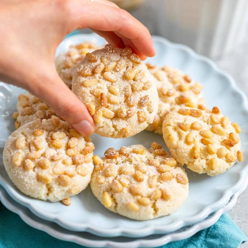 Baking Pignoli Cookies