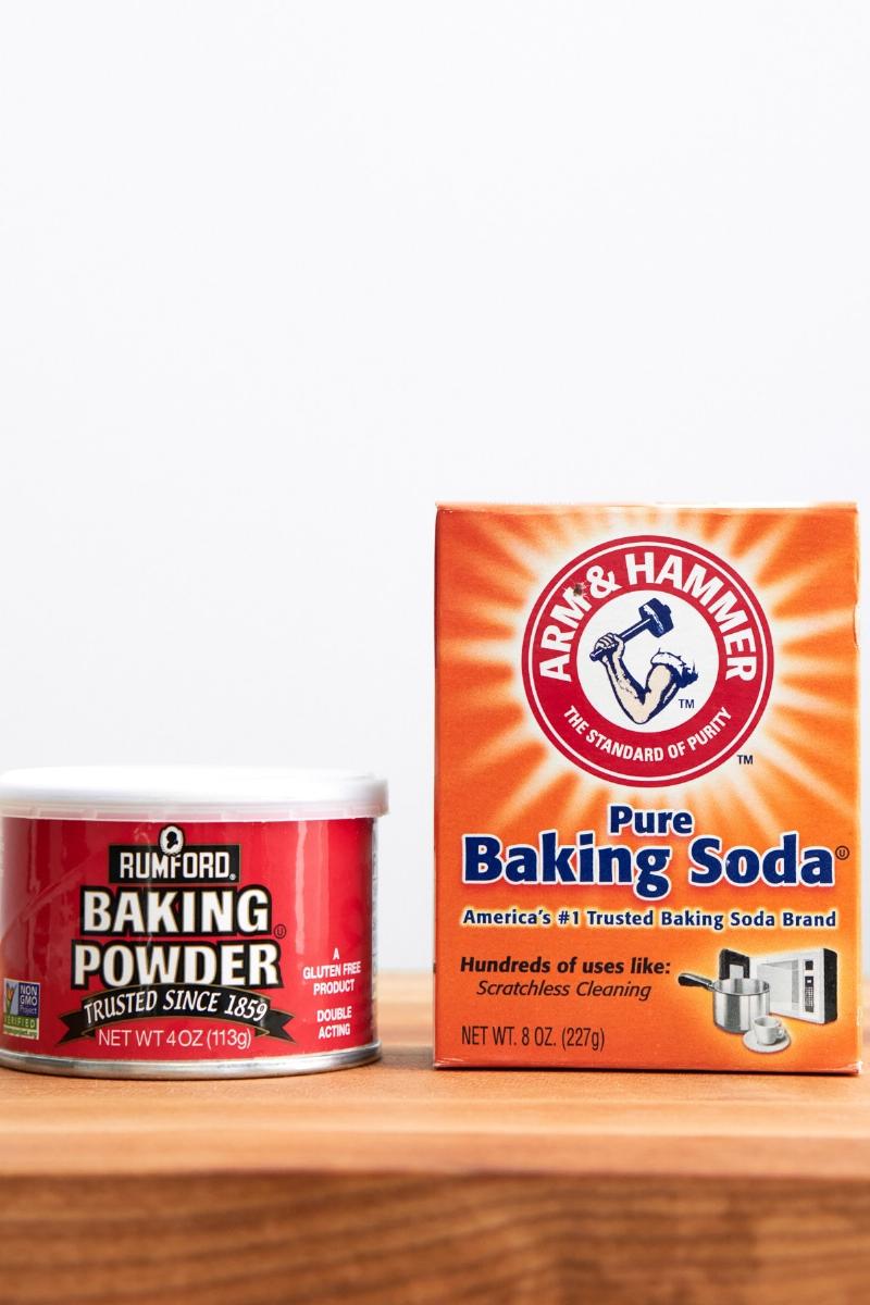 Baking Powder vs. Baking Soda Chemical Reaction