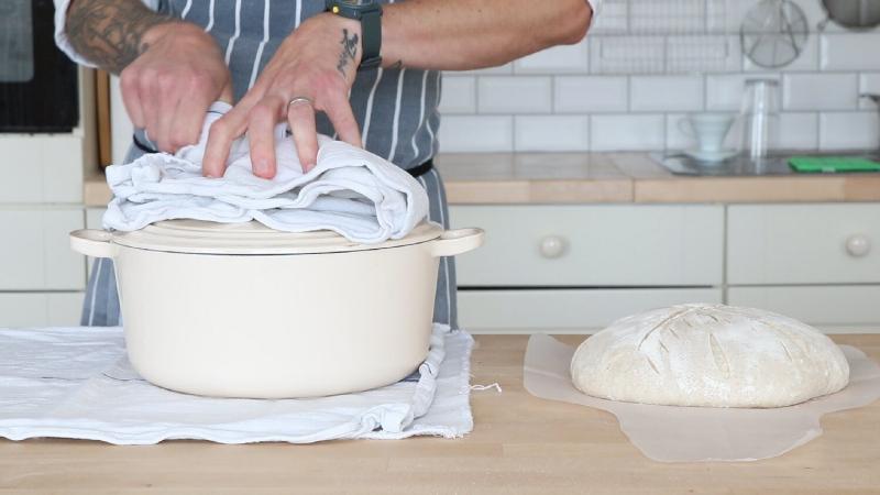 Baking Sourdough Bread in a Dutch Oven