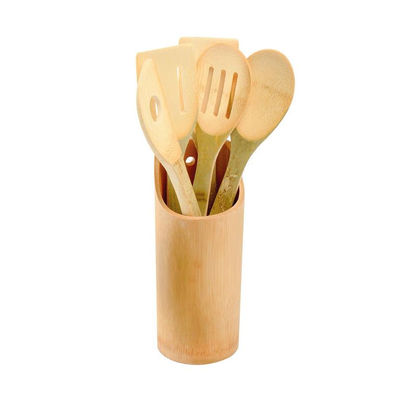 Bamboo Baking Utensils Set