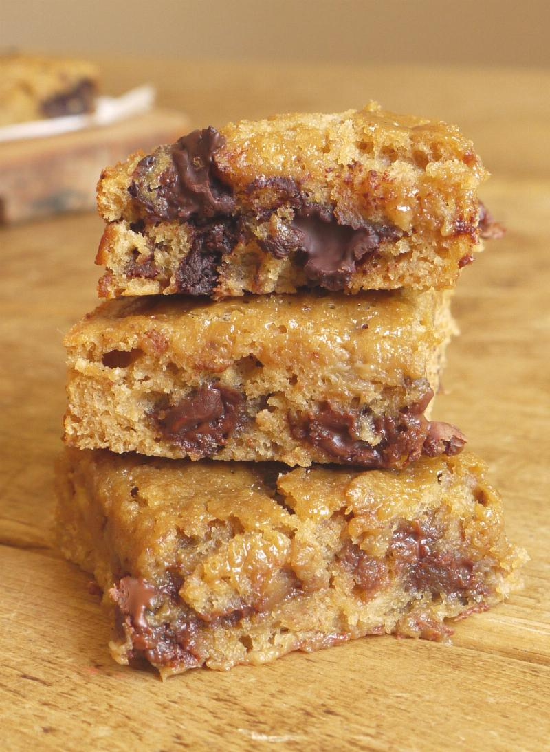 Banana Bread Slices with Butter