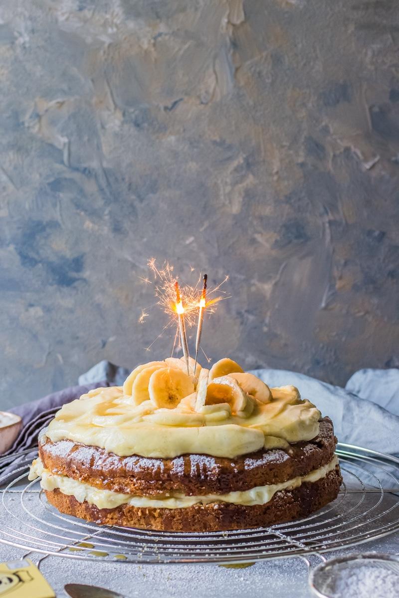 Different Frosting Options for Banana Cake