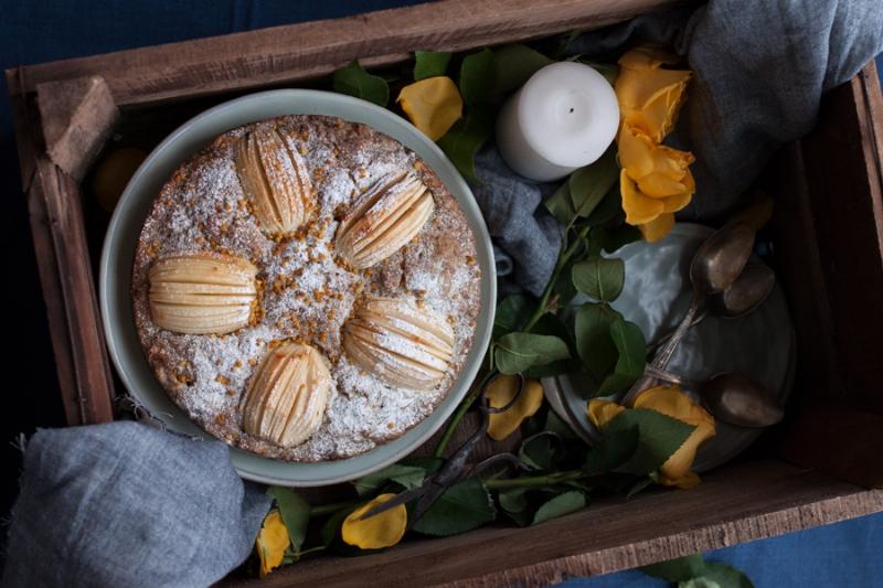 The Best Apple Cake Recipe Ever: The Finished Product