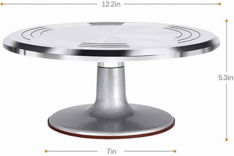 Cake Decorating Turntable Stability