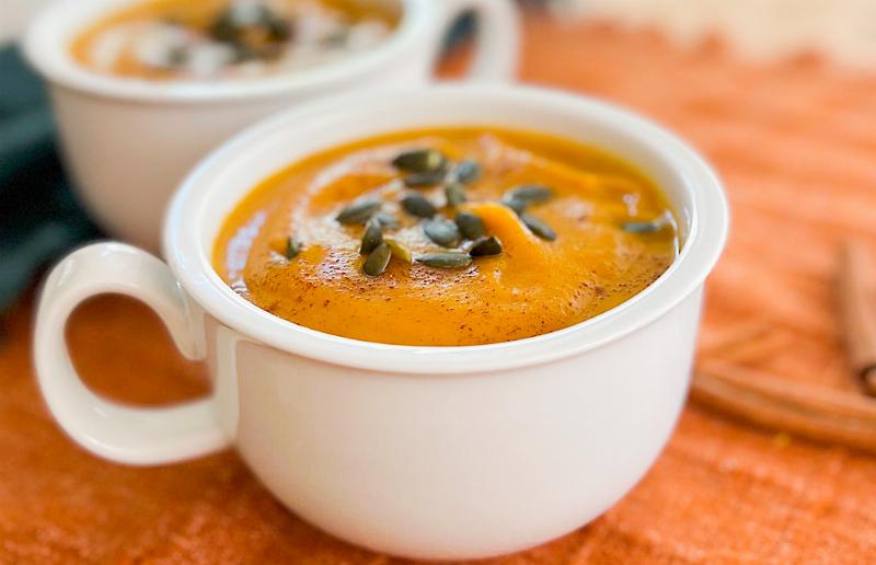 Blending Panera Bread Squash Soup