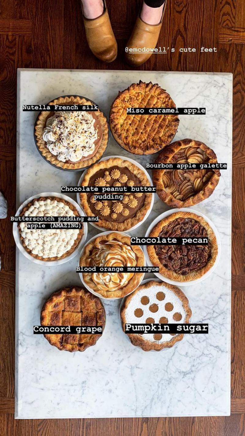 Ingredients for brown butter cookies arranged on a table.