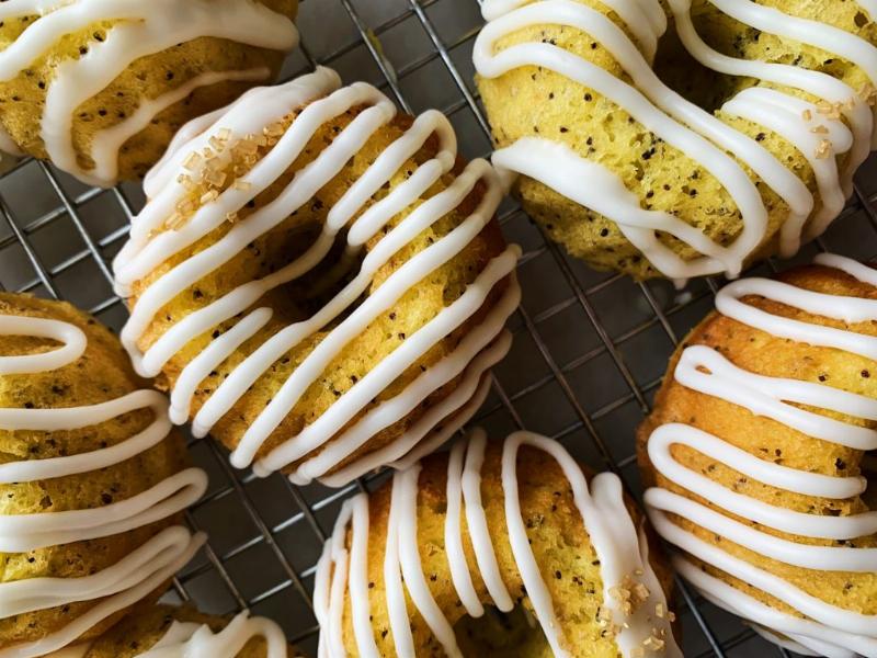 Various bundt cake pan sizes and designs