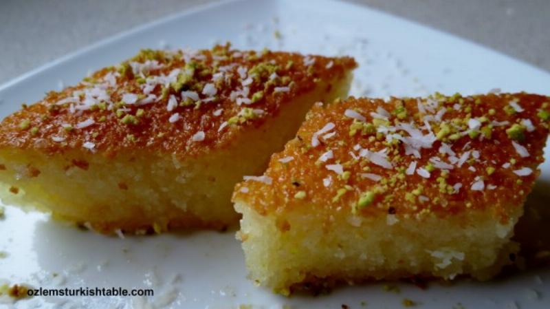 Cake Soaking in Flavorful Syrup