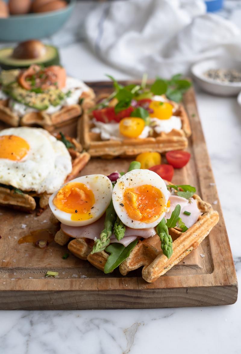 Crispy and Cheesy Chaffle Waffles