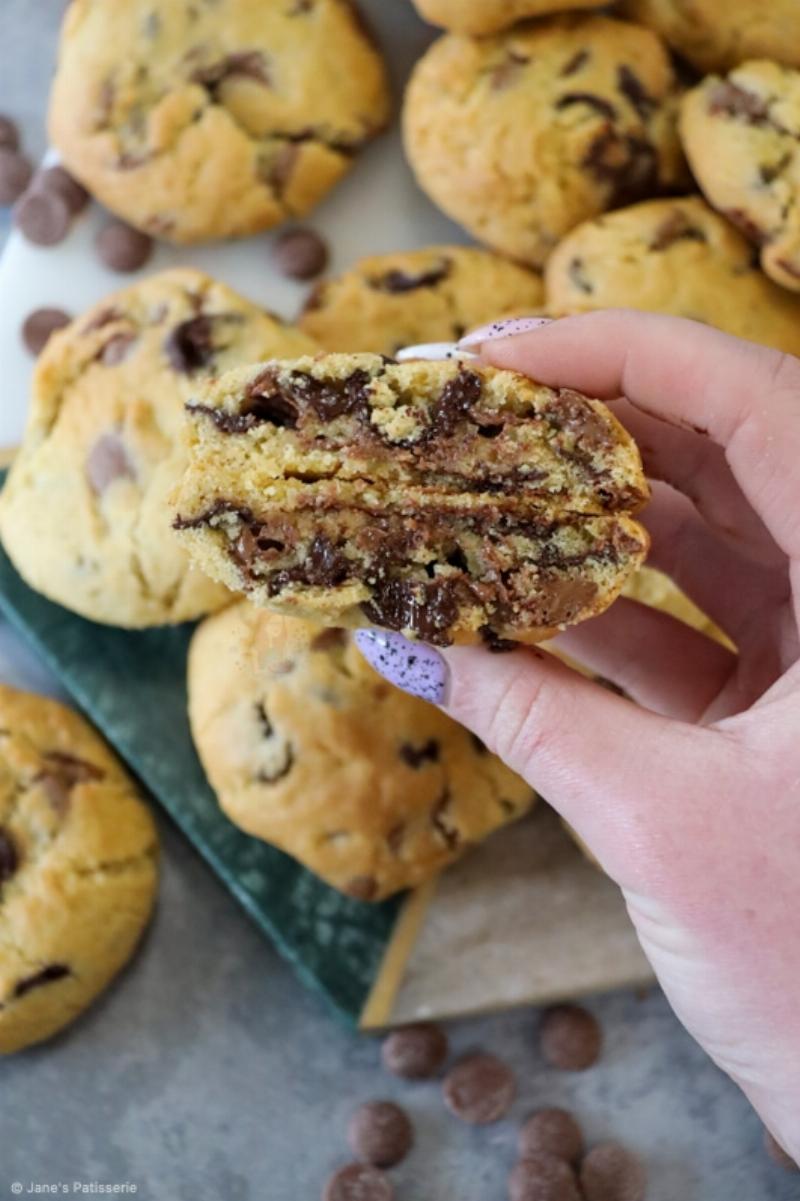 Perfectly Scooped and Chilled Cookie Dough Ready for Baking