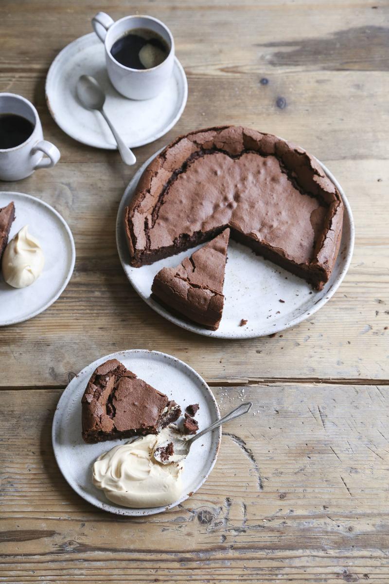 Creaming Method for Chocolate Cake Batter