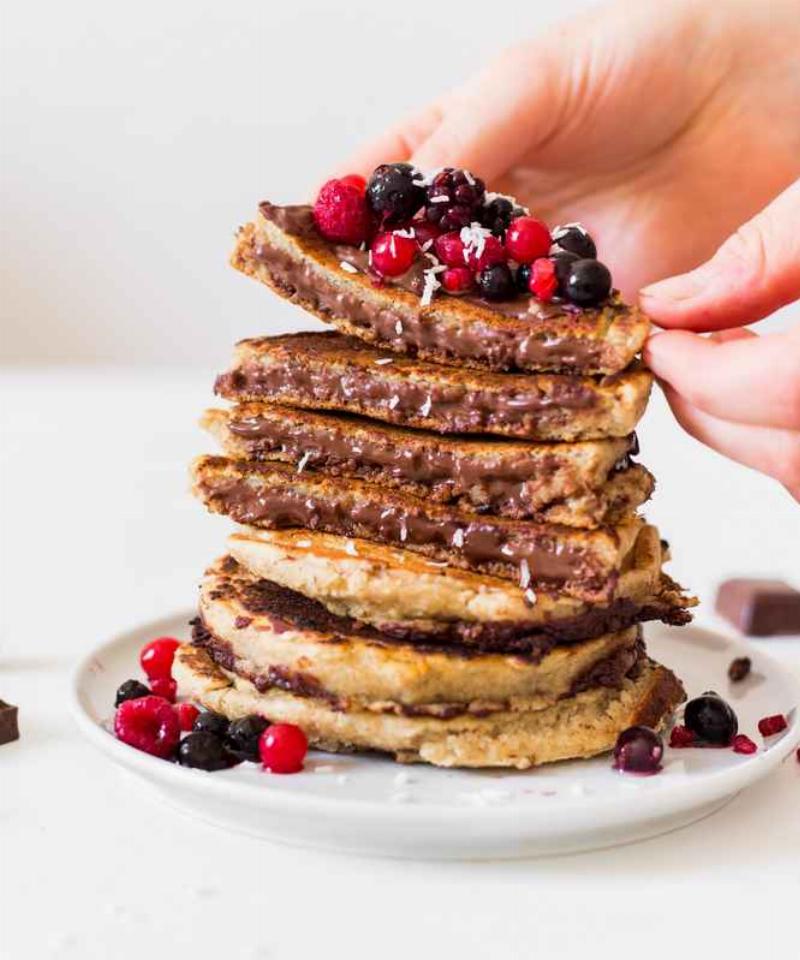 Delicious Chocolate Chip Gluten-Free Pancakes