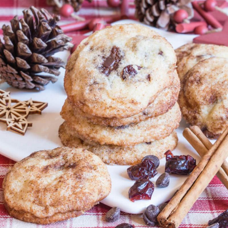 Chocolate Chip Snickerdoodle Cookies