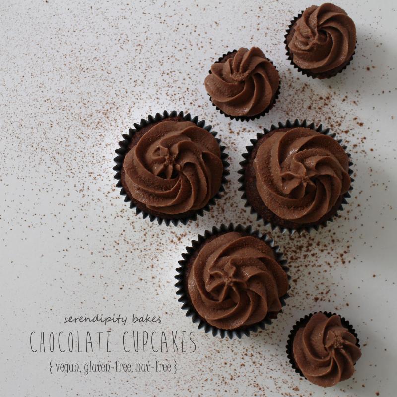 Chocolate Coconut Flour Cupcakes with Chocolate Frosting