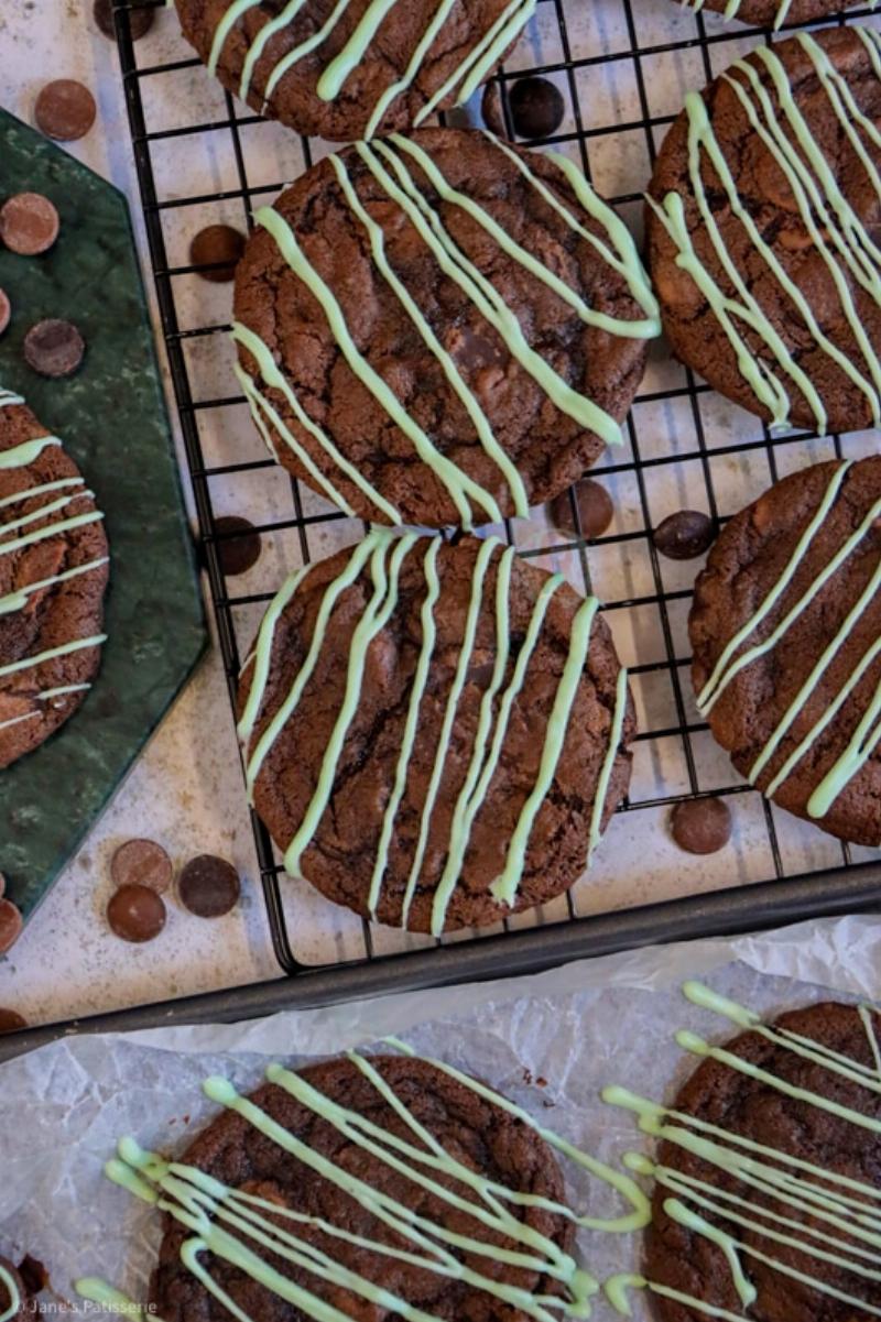 Chocolate Mint Cookie Ingredients