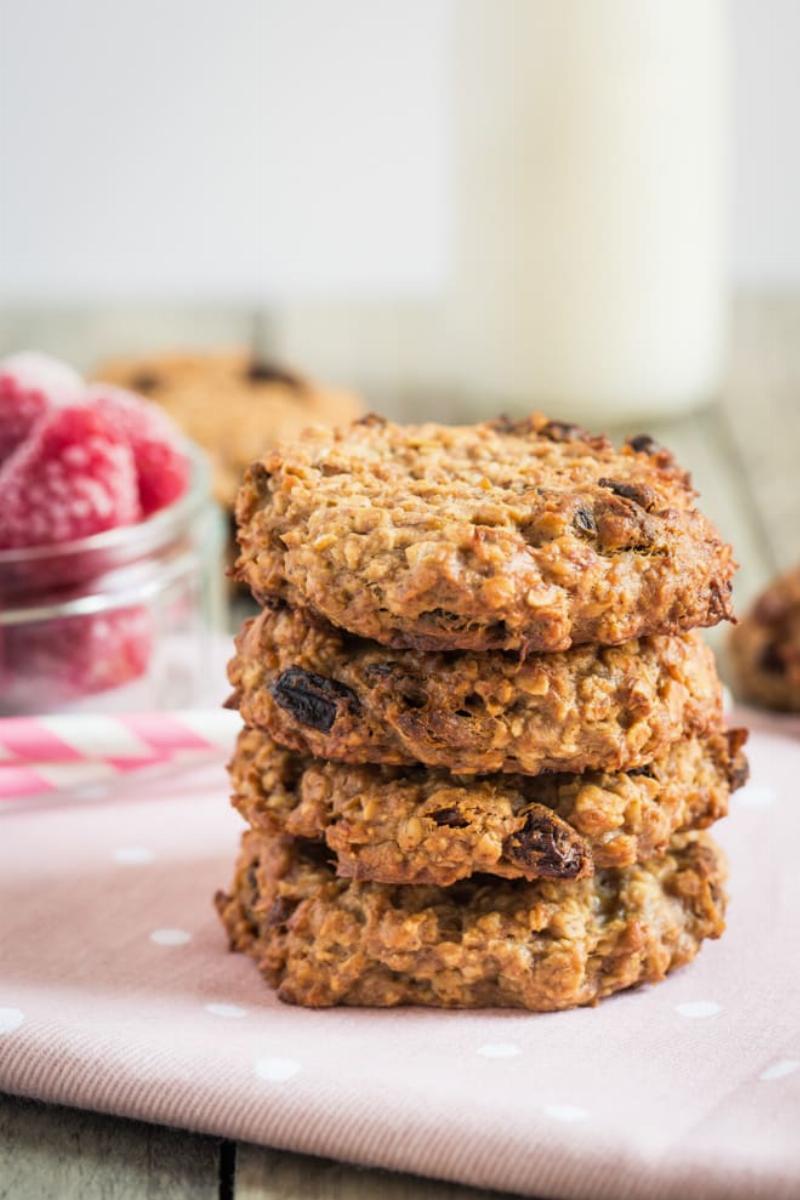 Chocolate raspberry cookie variations with nuts and dried fruit.