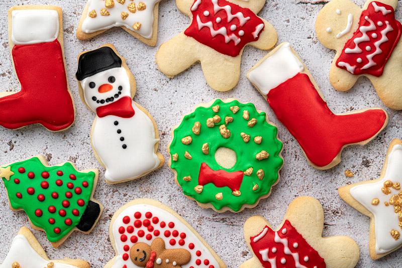 Christmas Sugar Cookie Cutters in Festive Shapes