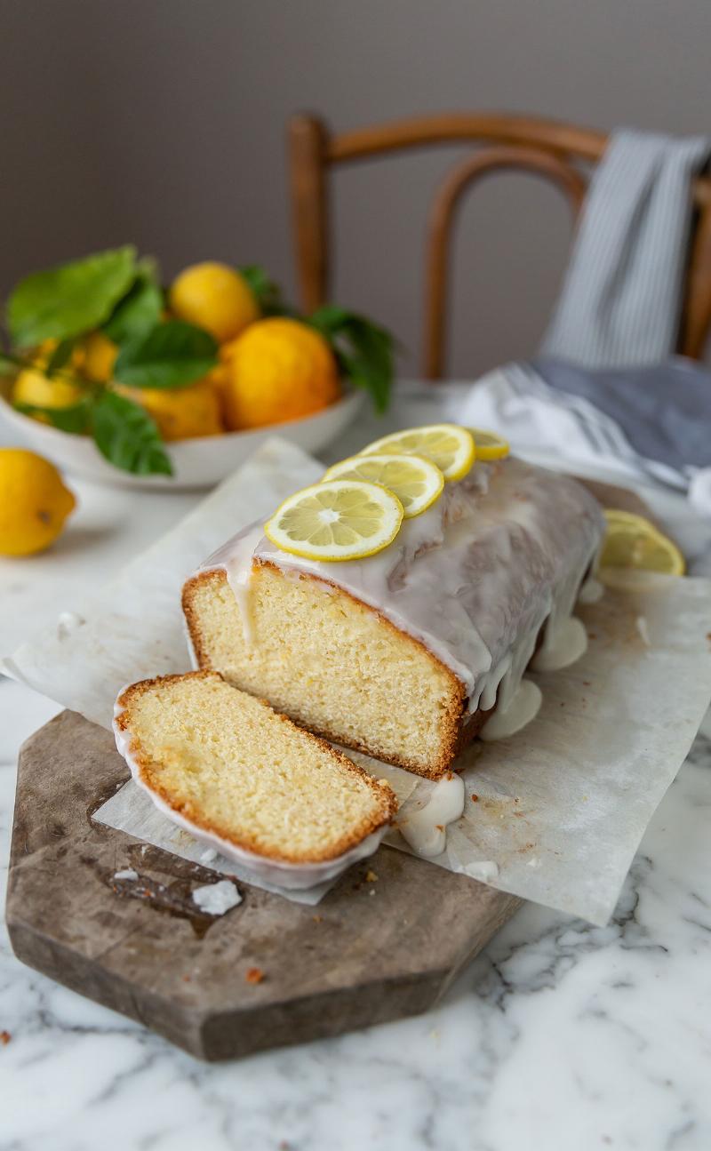 Citrus Glazed Sponge Cake