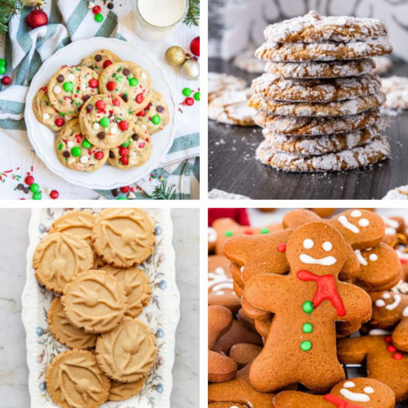 Classic Christmas Gingerbread and Sugar Cookies