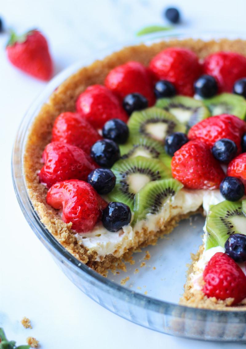 Classic Fruit Tart with Fresh Berries