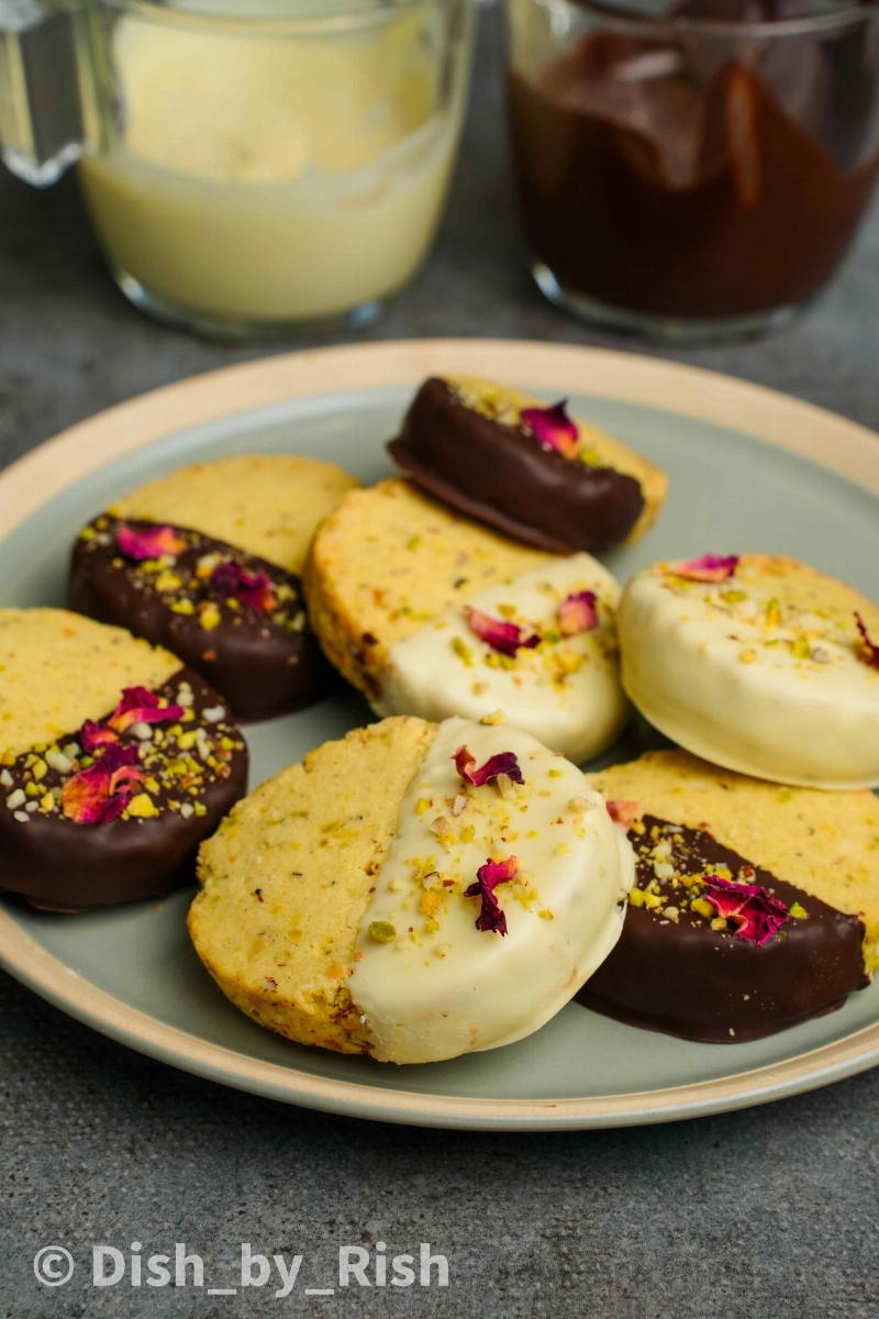 Classic Rosewater Shortbread Cookies Recipe