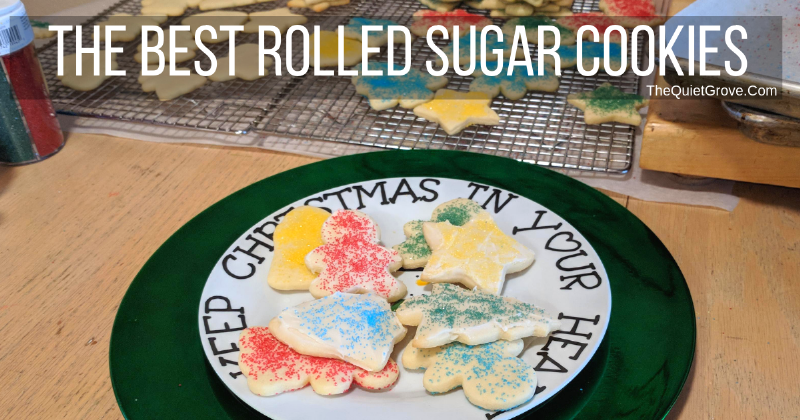 Rolling Out Classic Sugar Cookie Dough