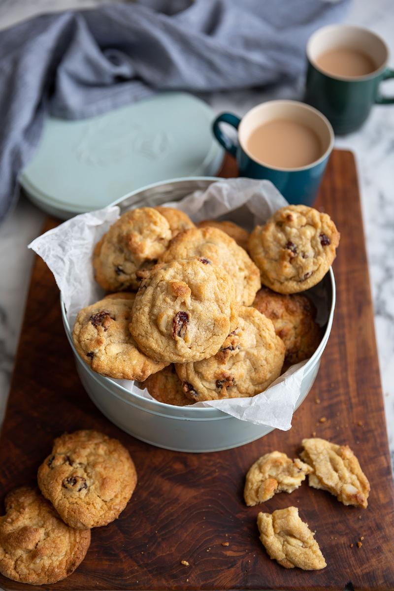 Classic White Chocolate Cranberry Cookies