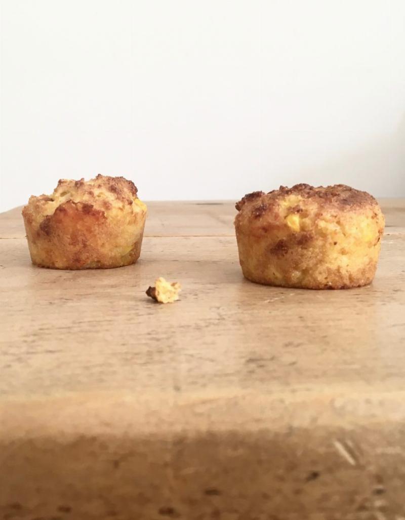 Ingredients for Cornbread Muffins