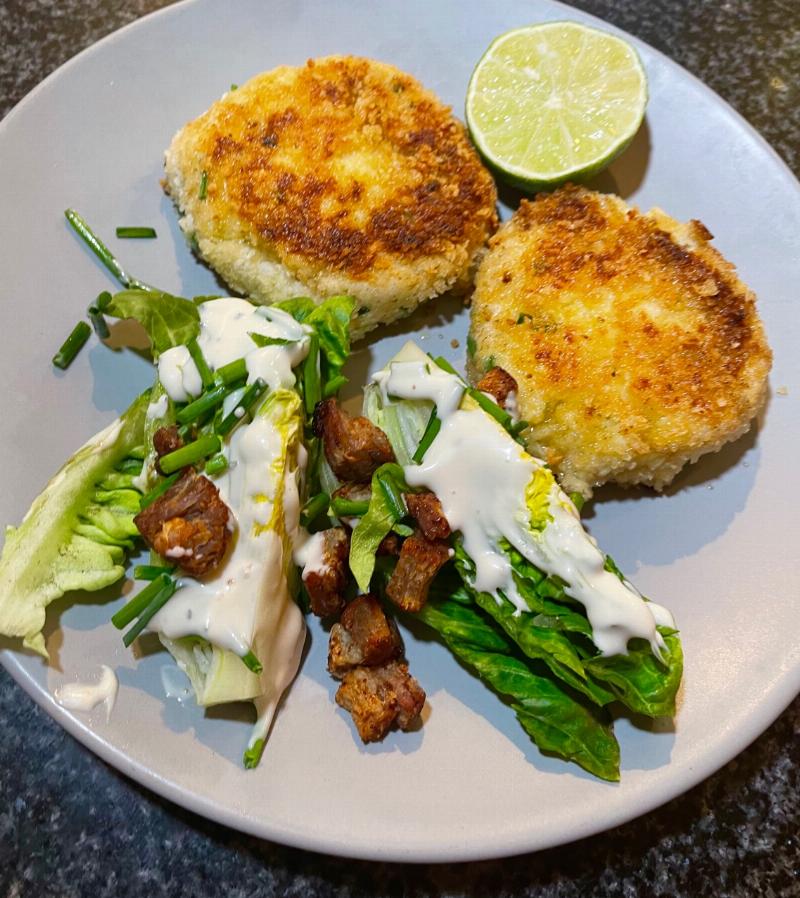 Fresh Crab Cake Ingredients