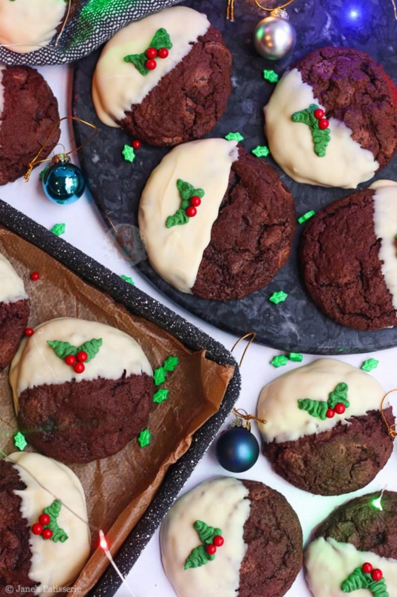 Decorated Chocolate Dipped Cookies