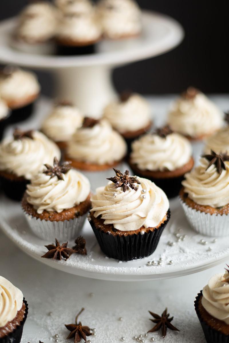 Decorated Fruit Cupcakes