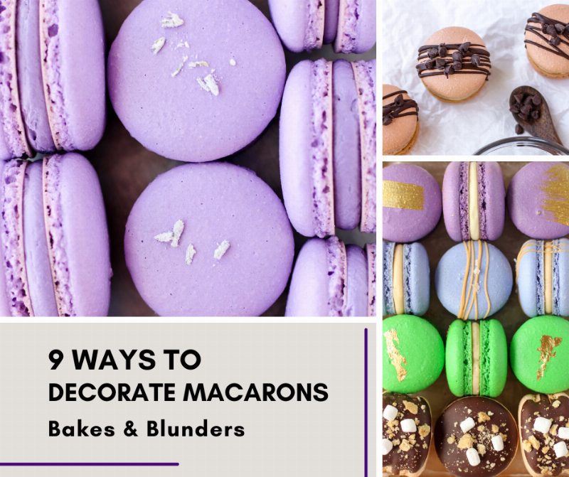 Decorated Macarons