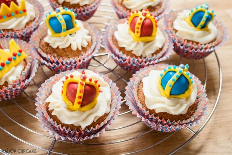 Decorated Strawberry Cupcakes for Parties with Various Frostings and Toppings