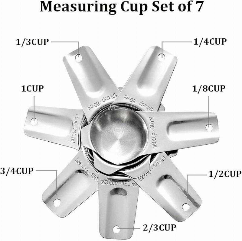 Dry and Liquid Measuring Cups Set