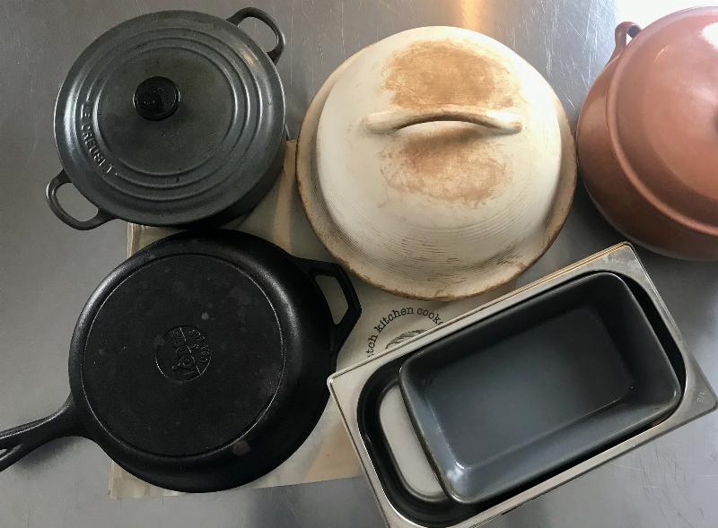 Baking bread in a Dutch oven for steam