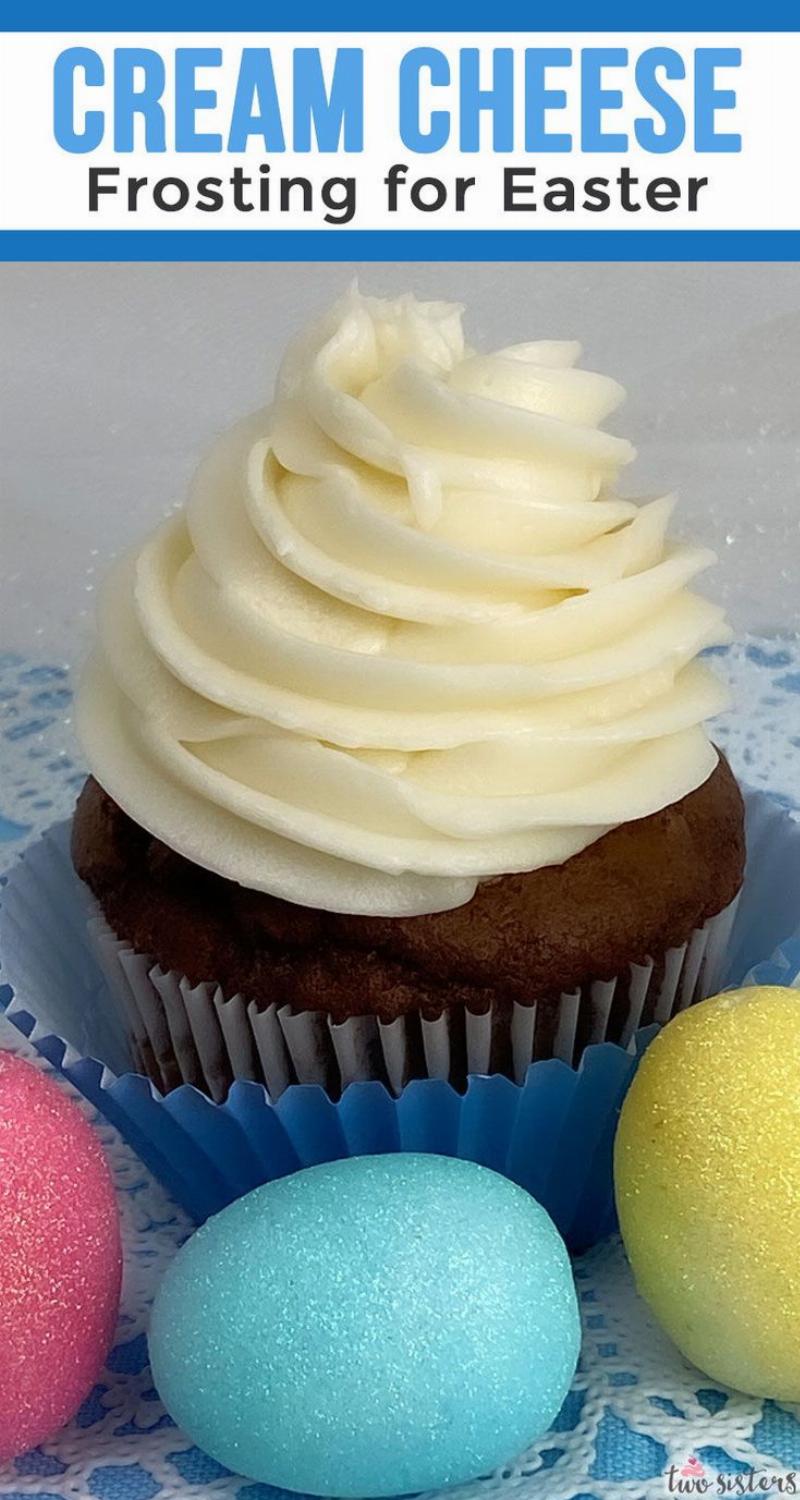 Easter Bread Decorated with Icing and Sprinkles