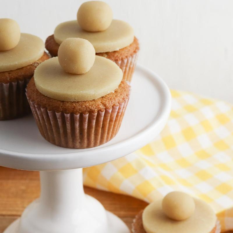 Preparing Easter Cupcake Batter