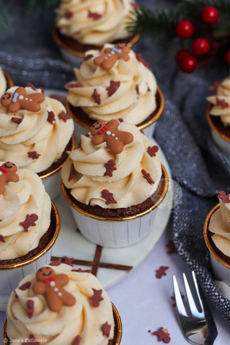 Easy Ginger Cupcake Batter Ready for Baking