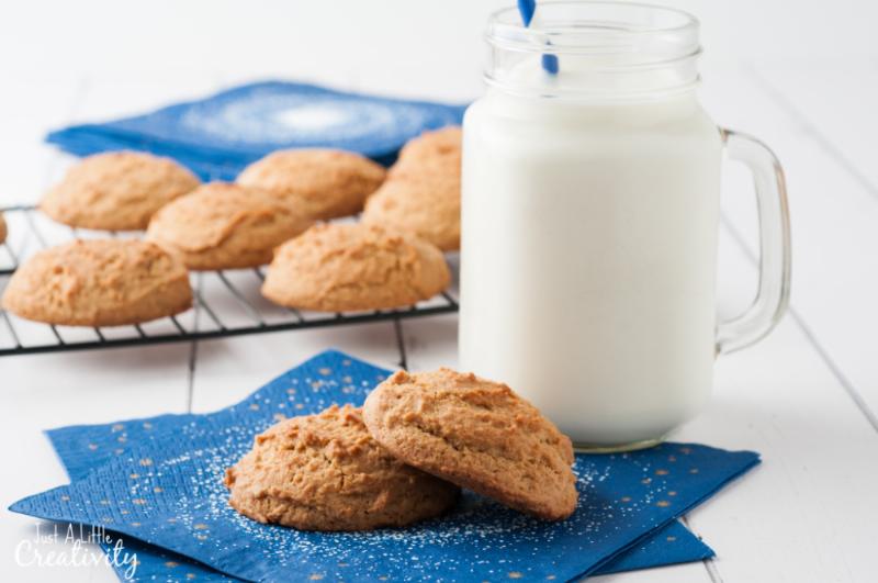 Ingredients for Easy Soft Sugar Cookies