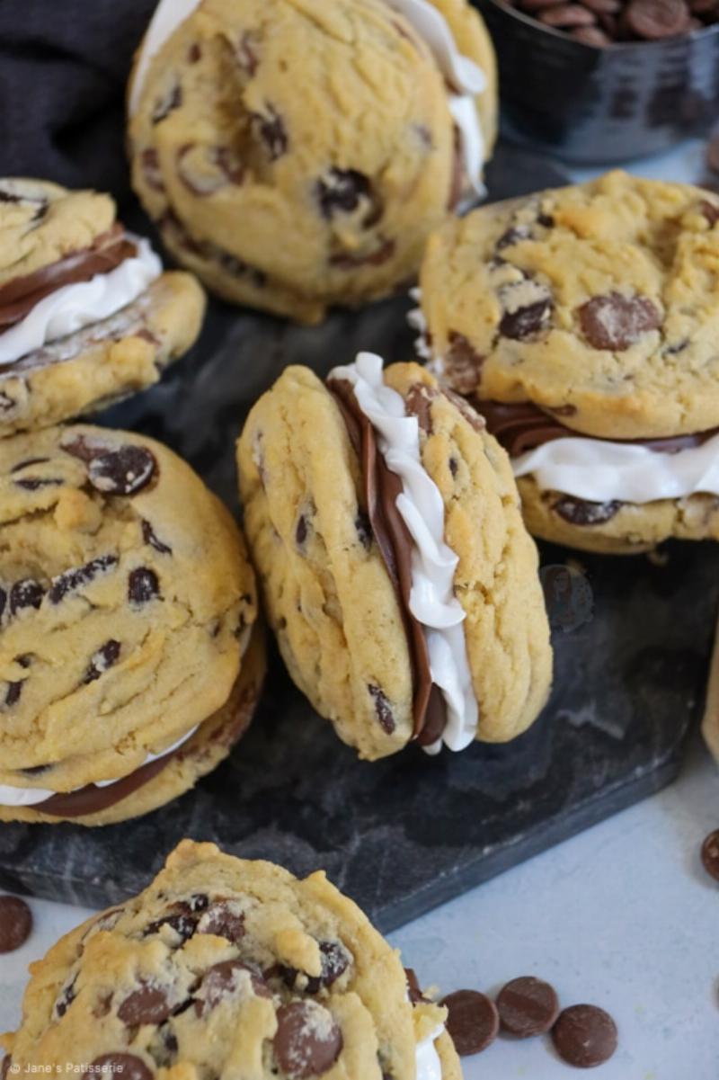 Enjoying Homemade S'mores Cookies