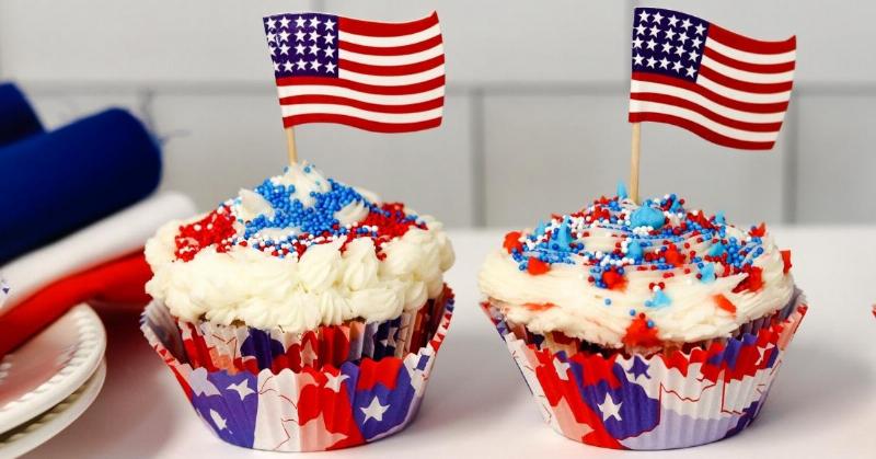 Fourth of July Cupcakes Batter