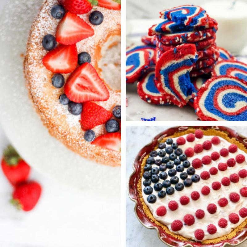 Fourth of July Cake Variety